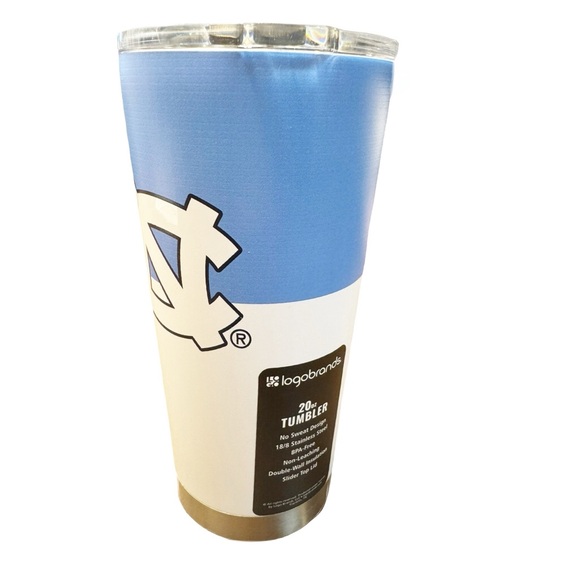 NCAA North Carolina Tar Heels - 20oz Colorblock Stainless Steel Tumbler - Picture 5 of 7